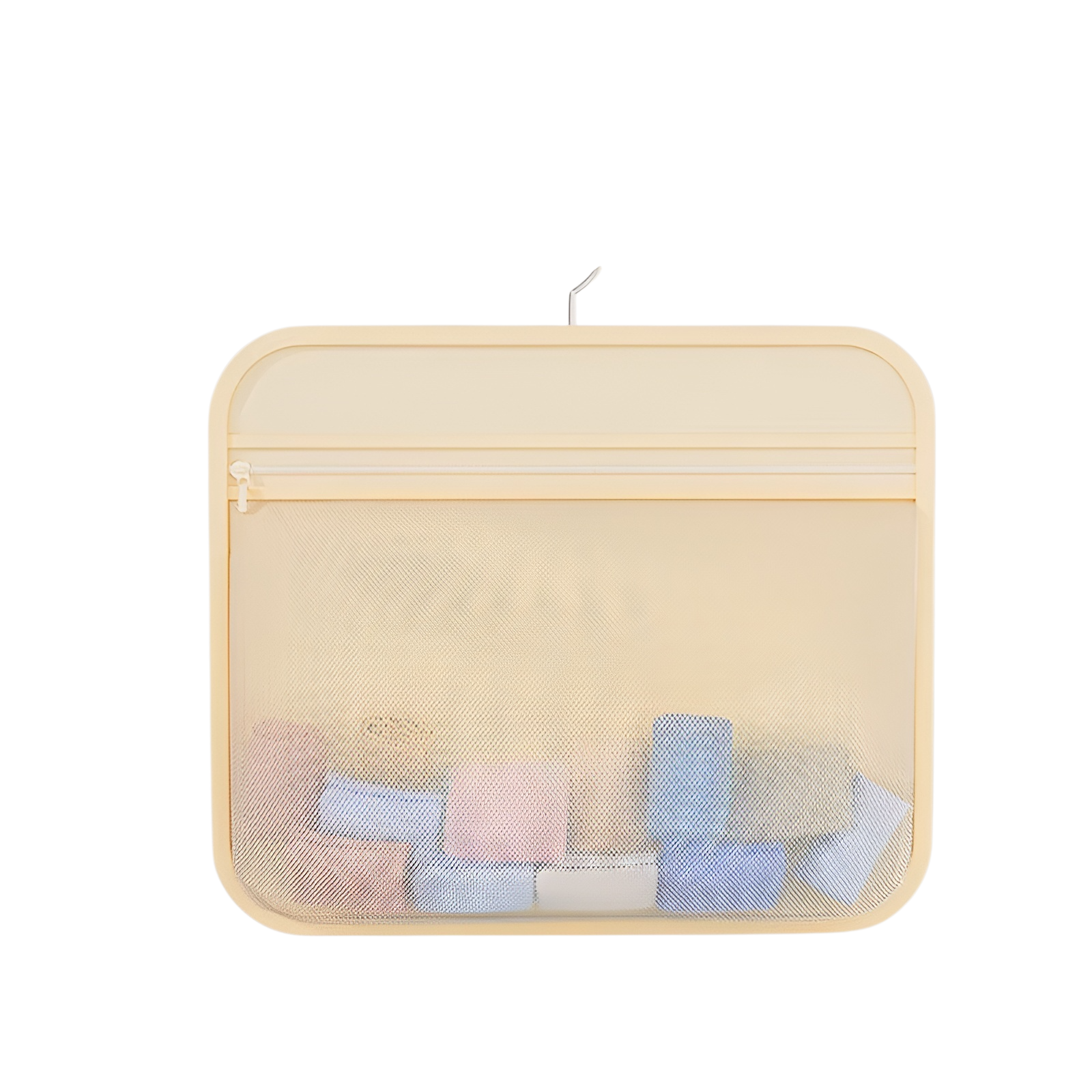 靴下収納ツール 寮のワードローブ 下着吊り下げバッグ 吊り下げネットバッグ ベッドサイド収納バッグ