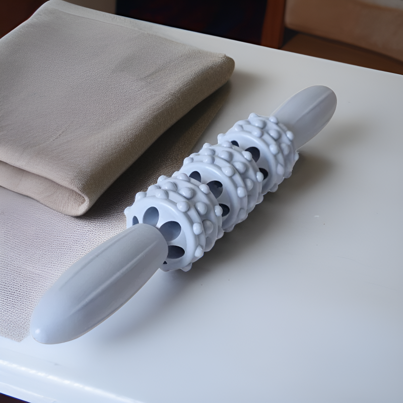 ヨガローラーウルフティースマッサージスティック足筋肉リラックスツール