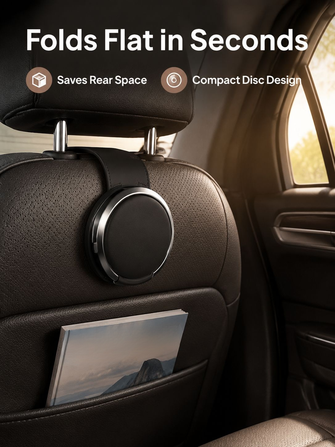 Car door cup holder, car storage folding cup holder, multi-functional cup holder, fixed storage brac
