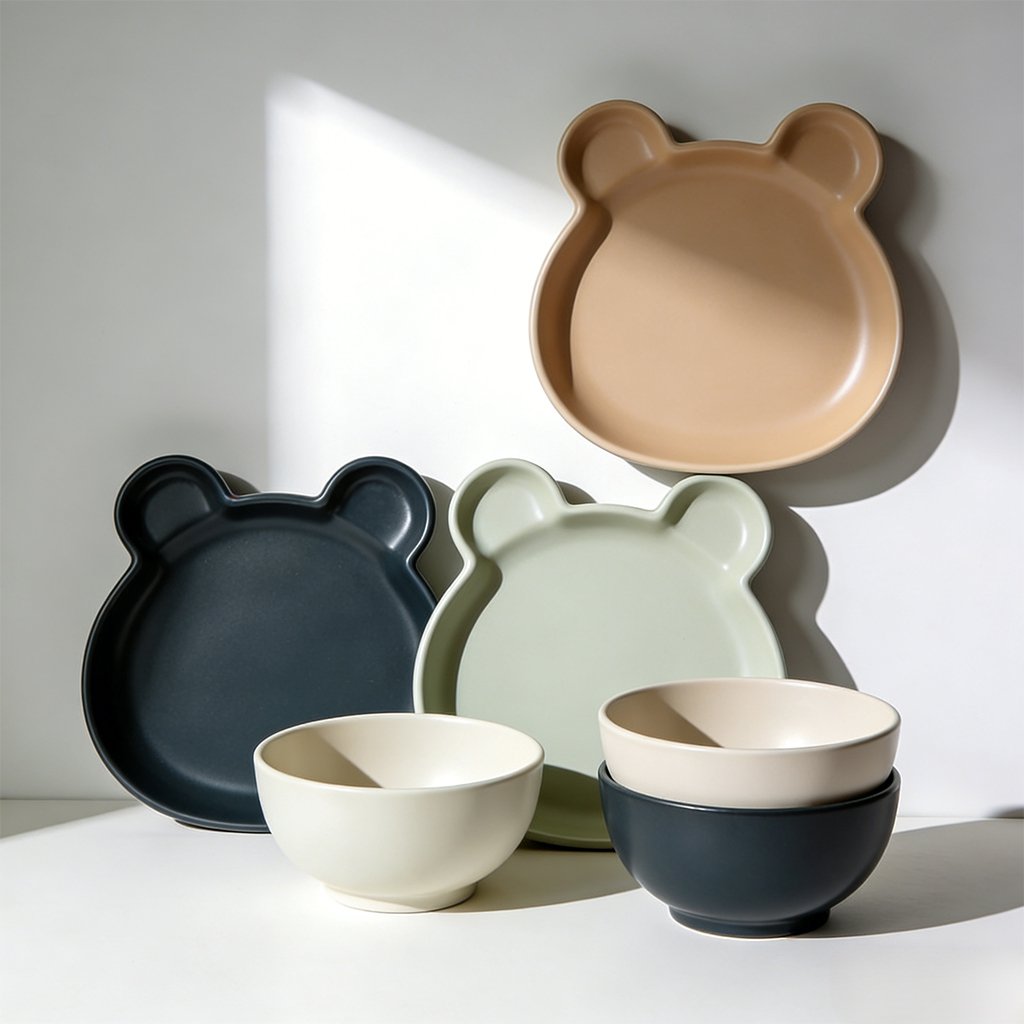 キッズ用おもしろ食器セット