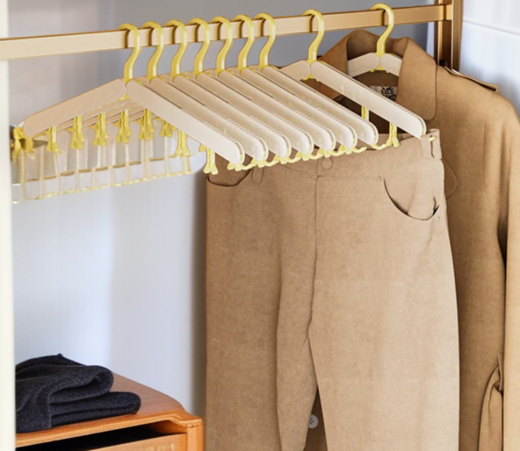 손쉬운 건조 기능 옷걸이 사진