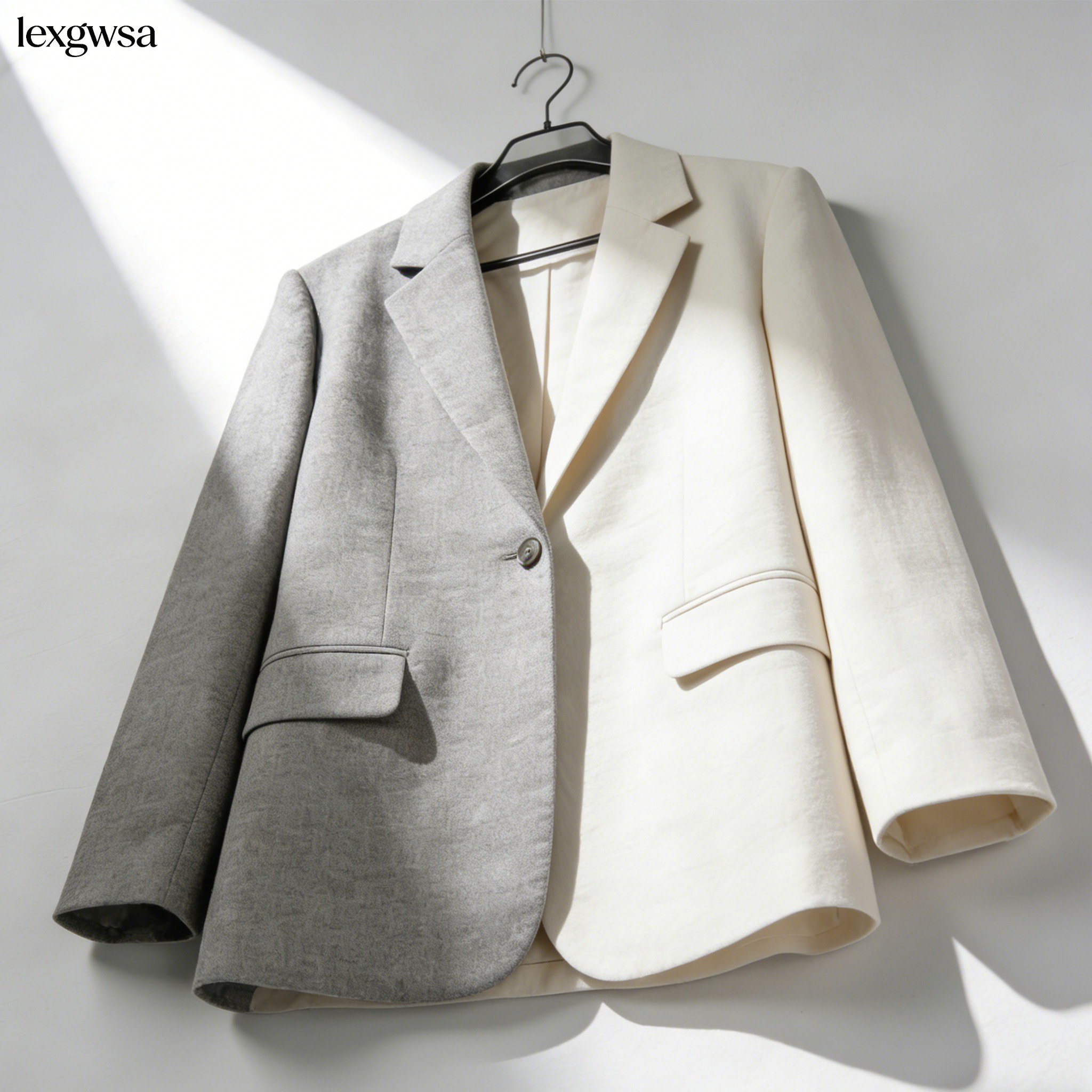 รายละเอียดเนื้อผ้าเสื้อโค้ทคุณภาพสูง