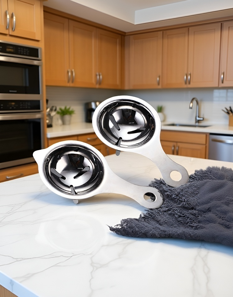 위생적인 계란 흰자 분리 도구