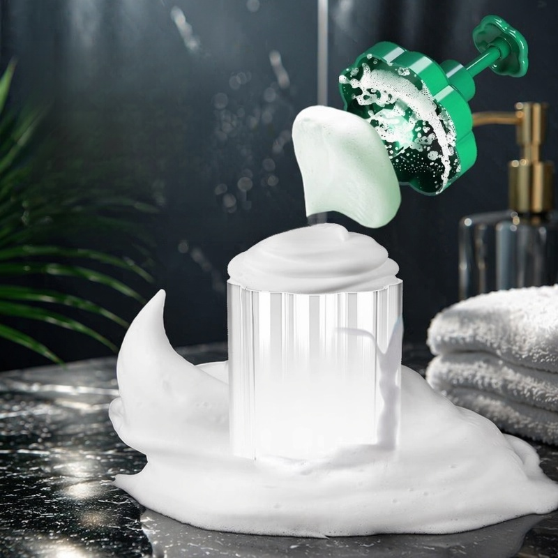 Dispositif manuel de mousse pour nettoyant visage