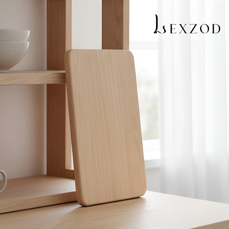 견고한 나무 도마