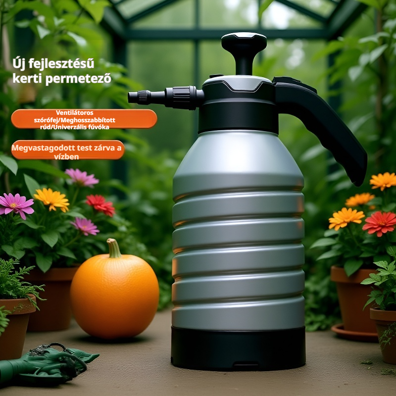 Vastagított tisztító locsolókanna higiénikus használatra