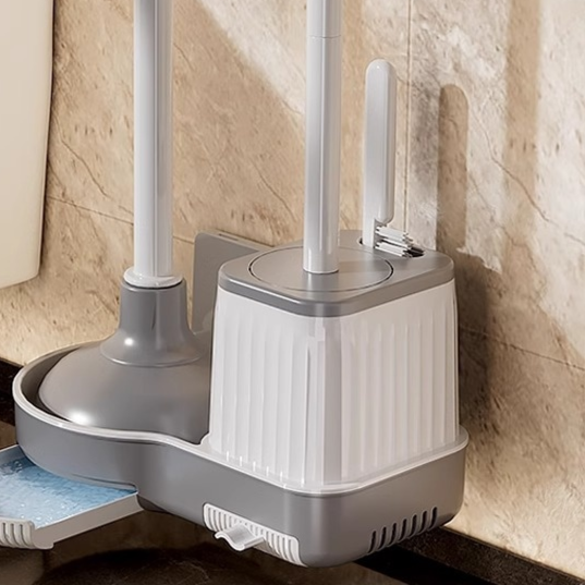 Sterile Einweg-Toilettenbürste von JMY im Einsatz