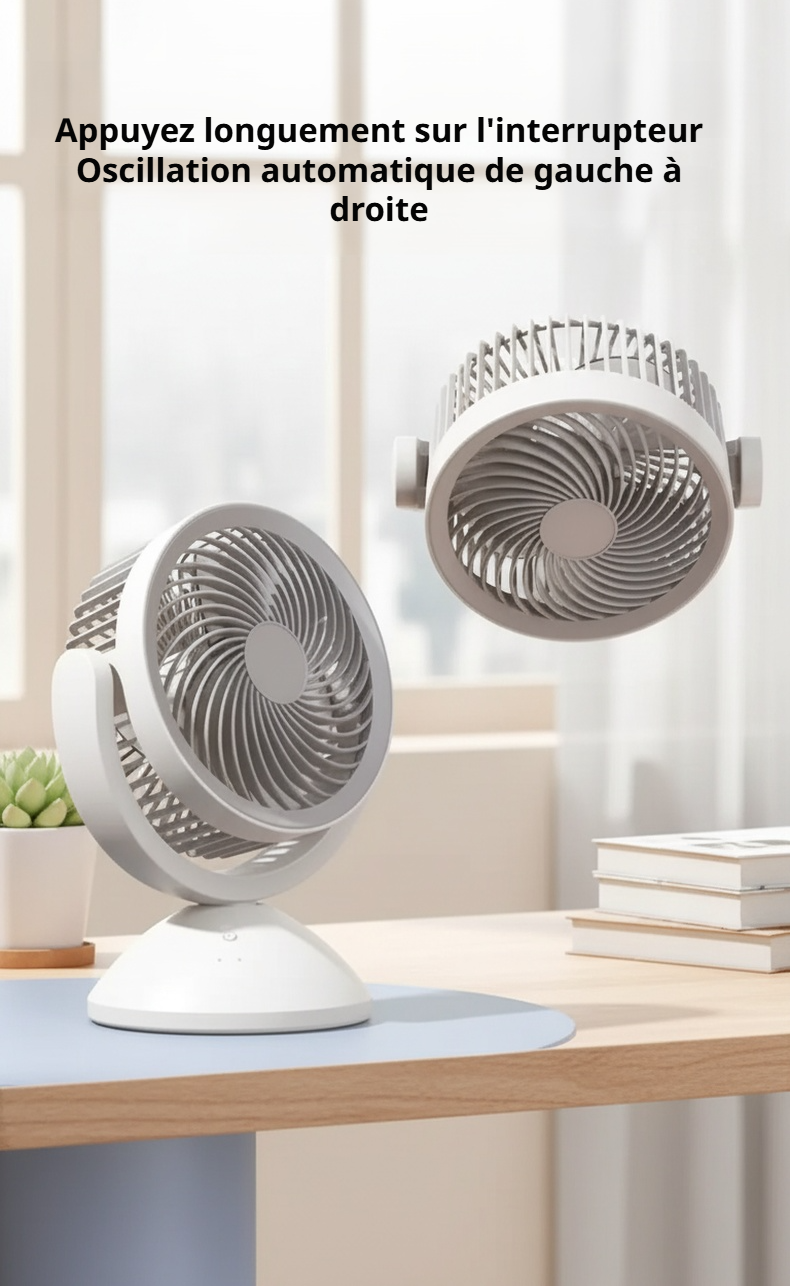 Ventilateur à circulation d'air efficace