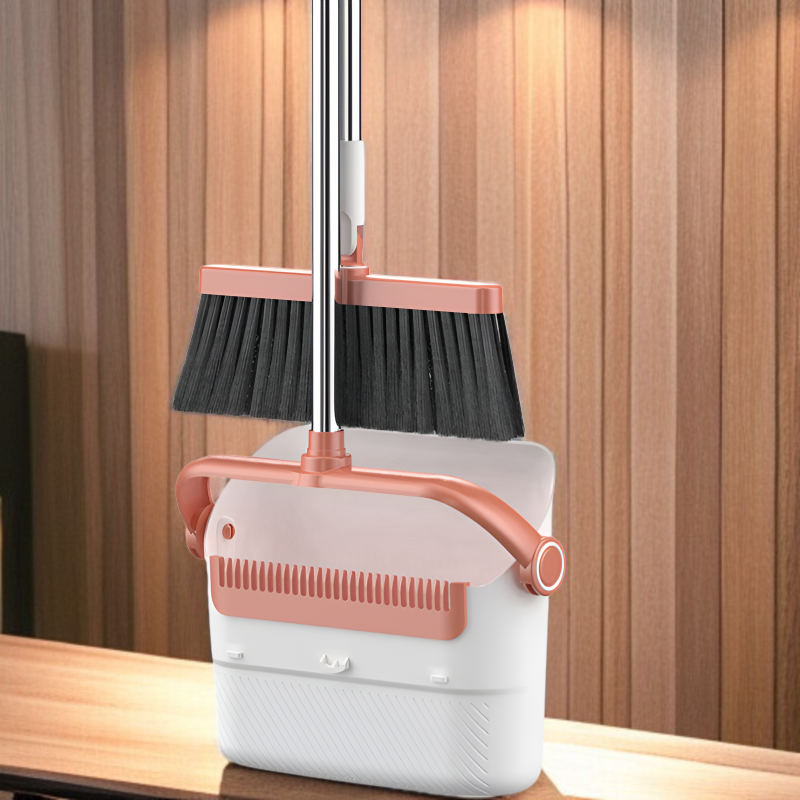 折りたたみ式家庭用ほうきとちりとりセットソフトほうき多機能キッチンとバスルームスクレーパーアーティファクト1個配送