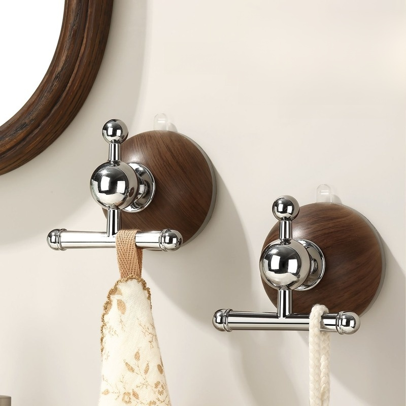 木質吸盤強力掛鉤