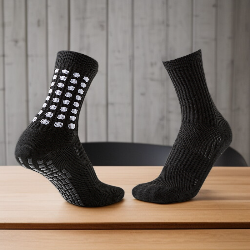 솔리드 컬러 논슬립 양말