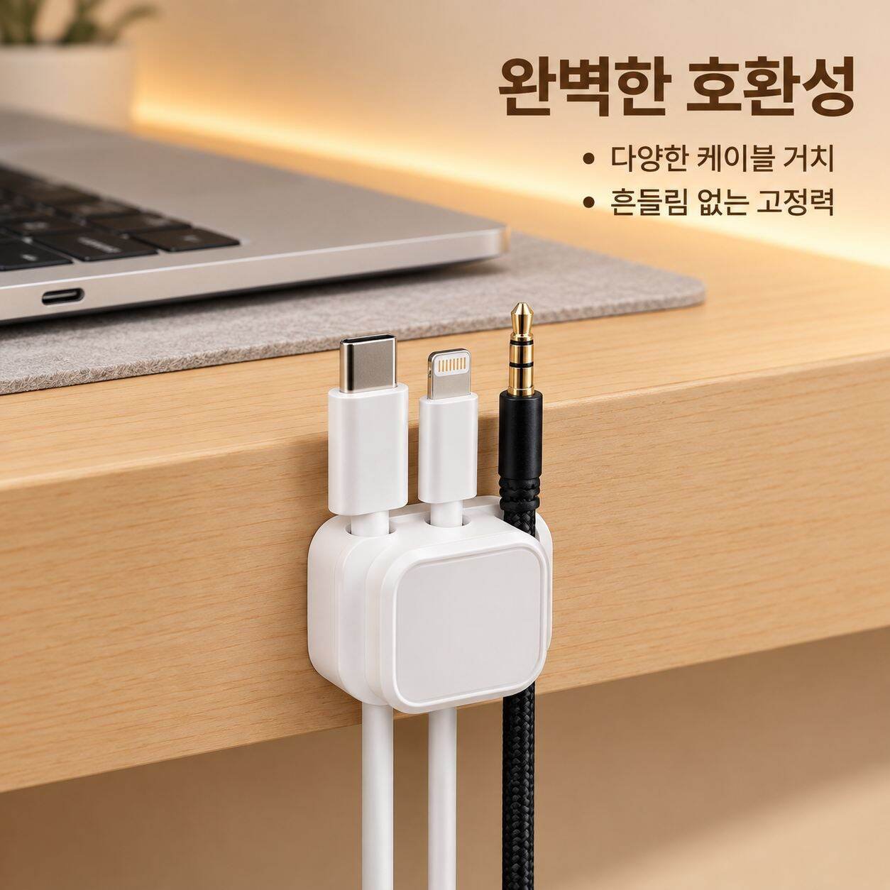 케이블 클립 플러그 걸이 정리 수납기