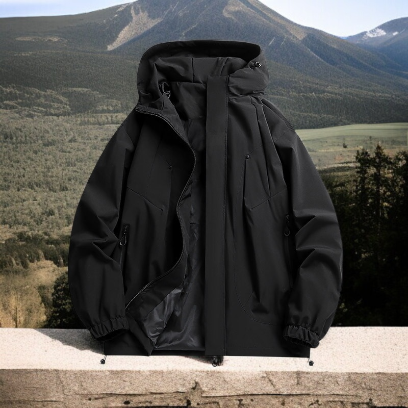 남성 아웃도어 트레이닝 봄가을 얇은 코트 방수 야상 트렌치코트 자켓 아웃도어 바람막이 트레이닝복