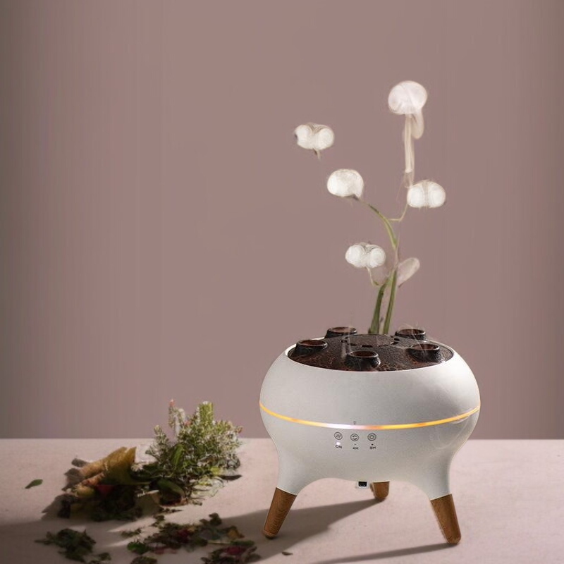 해파리 디퓨저 가정용 오일 리모컨 자동 스프레이 향기기 해파리 후프 가습기