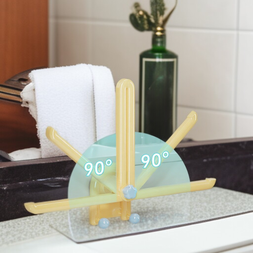 펀치 없는 후크 수납형 수납 선반