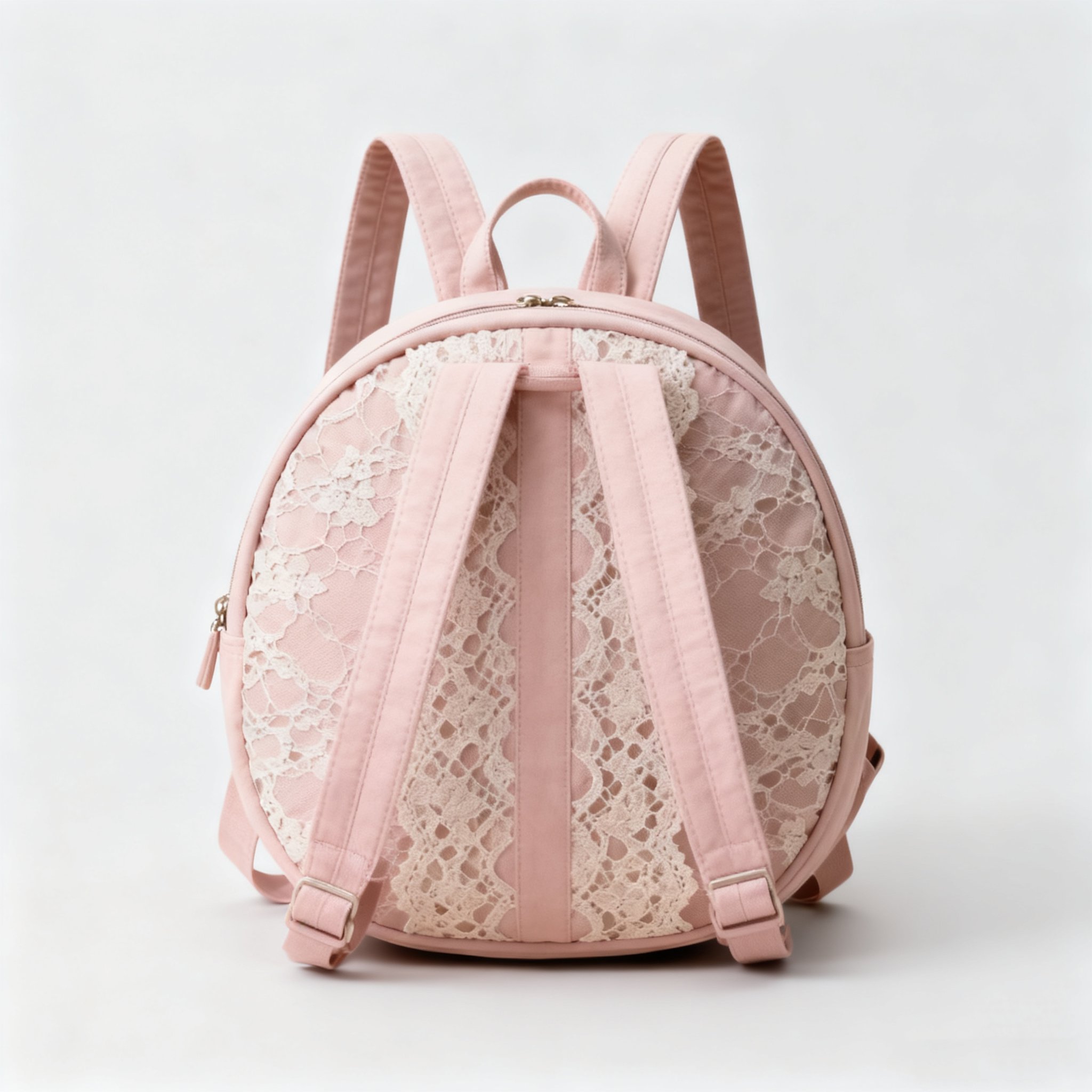 กระเป๋าเป้แฟชั่นสำหรับผู้หญิง สีชมพู