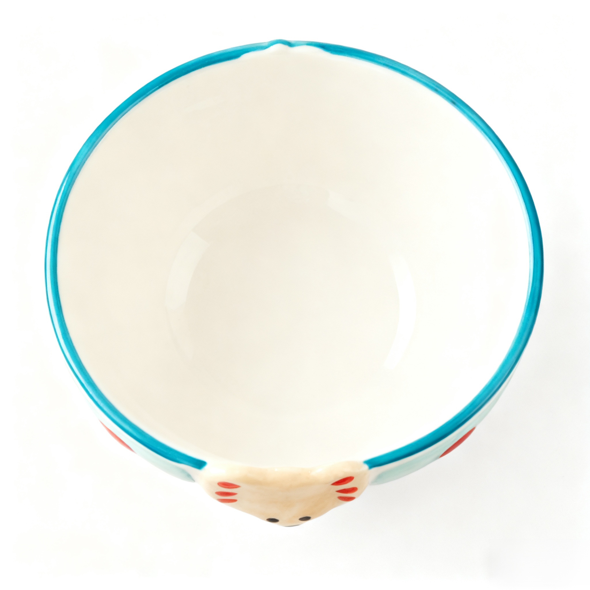 おしゃれな陶器茶碗・ご飯盛り付け例