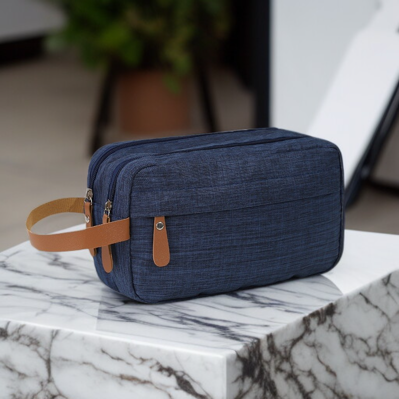 大容量の旅行用洗面用具収納バッグ
