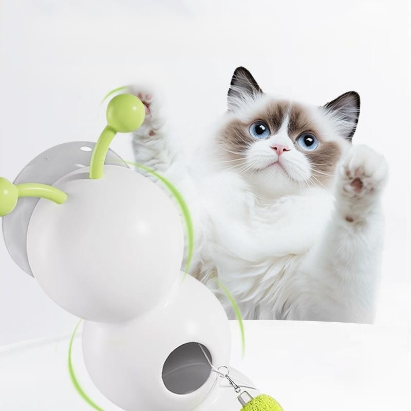 猫咪解悶懶人自動智慧逗猫棒