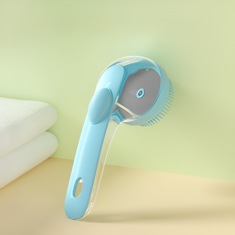 Brosse de nettoyage liquide multifonctionnelle pour shampoing