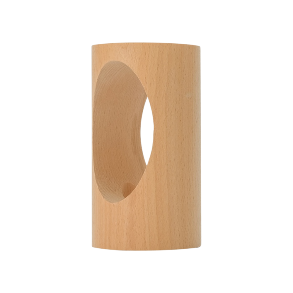 Smart Sensor Solid Wood Night Lamp