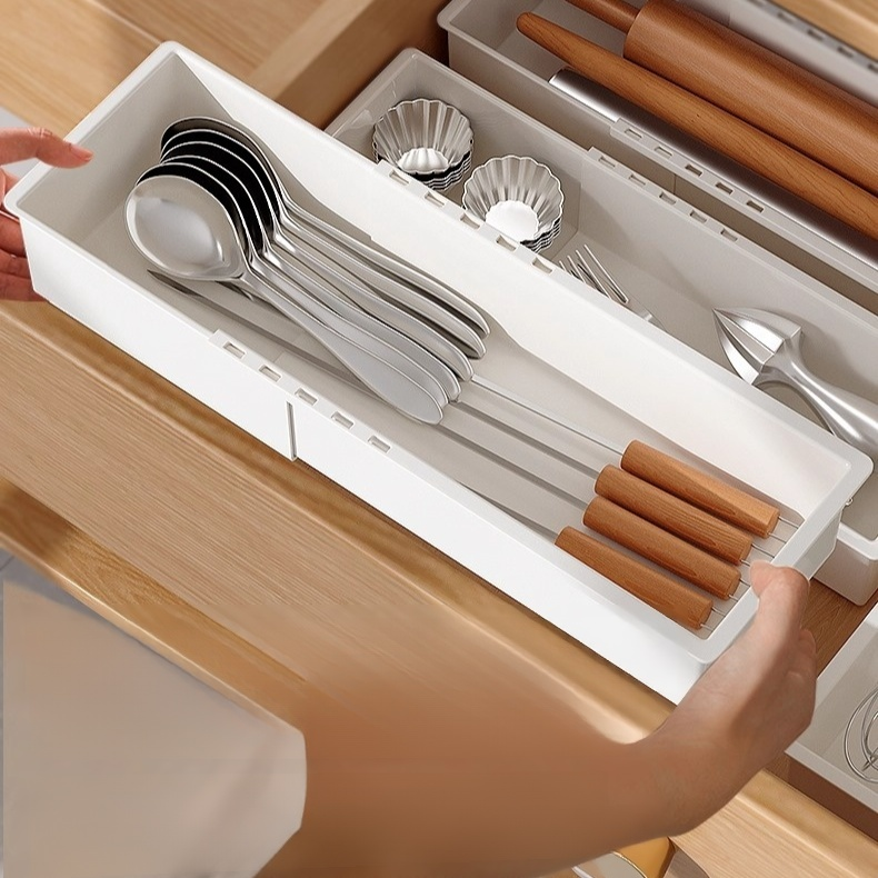 拡張可能な引き出し収納ボックス