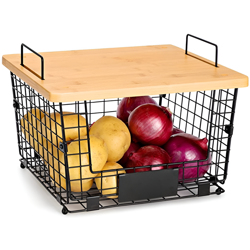 Multi-layer Iron Storage Shelf