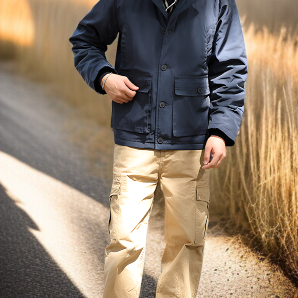 メンズAL-1海軍パイロットウールコート 冬用厚手フライトジャケット