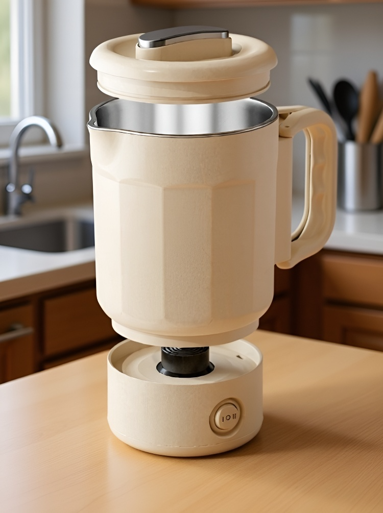 素早くお湯が沸かせる折りたたみケトルの使用シーン