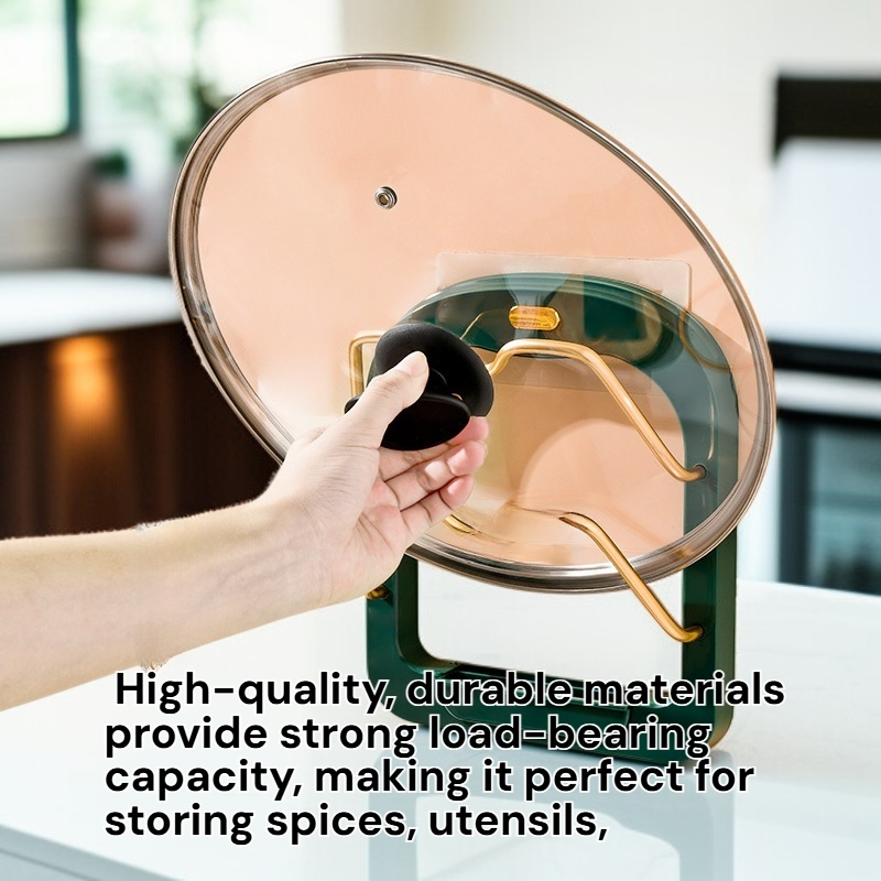 Multifunctional Wall-Mounted Kitchen Shelf with Drainage Tray