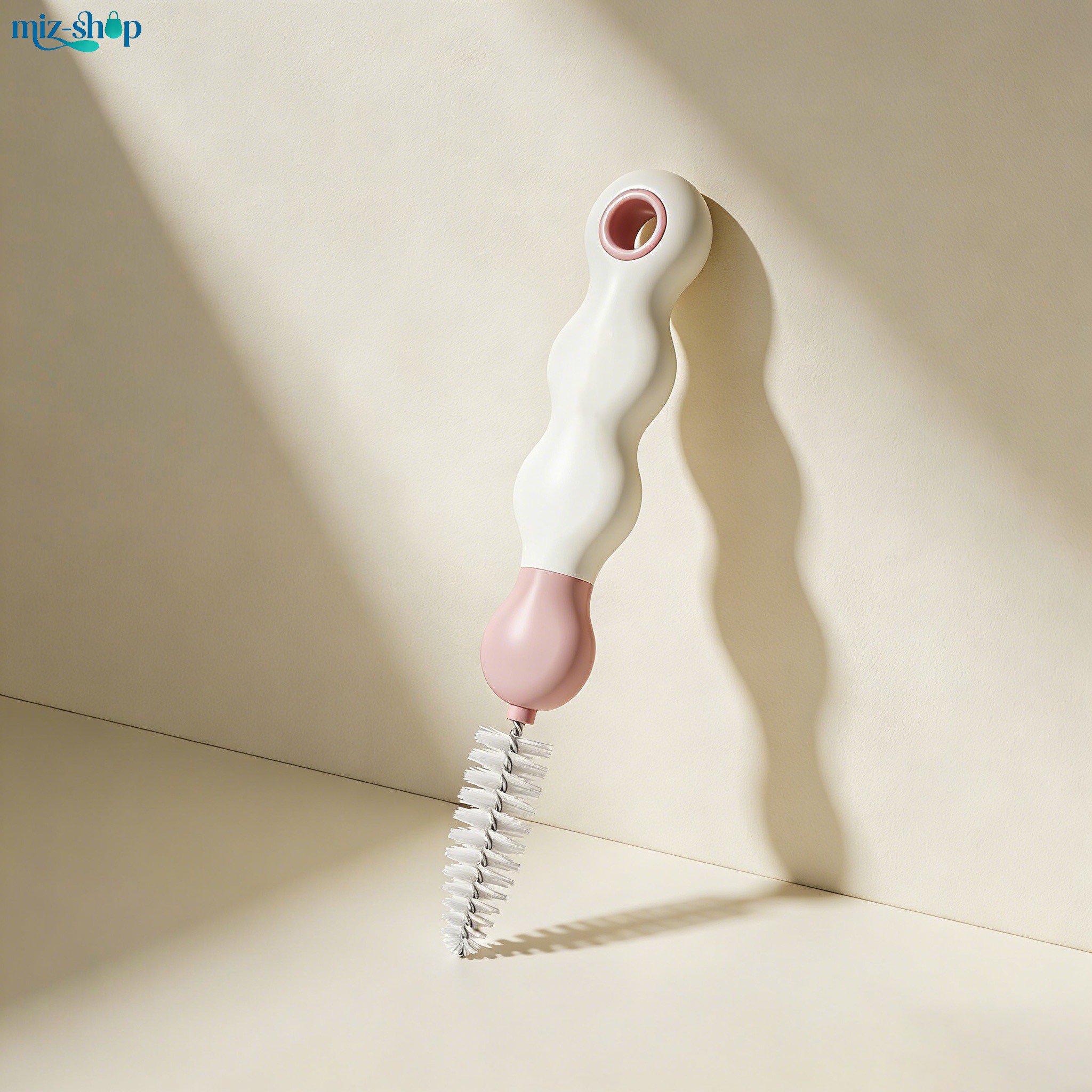 Crevice cleaning brushes set for tight spaces