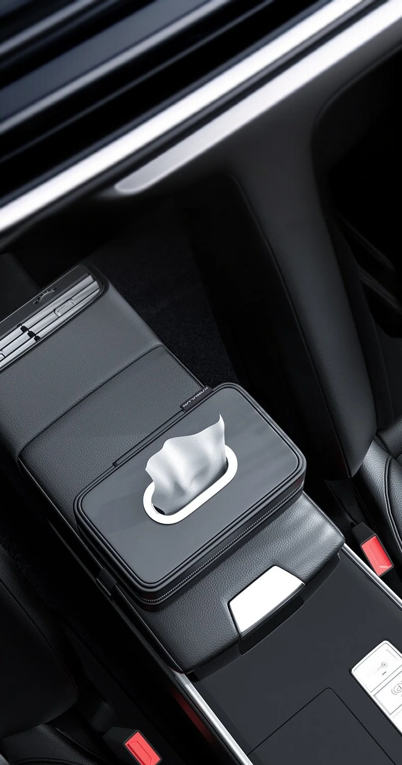 Auto-Taschentuchbox aus hochwertigem Material
