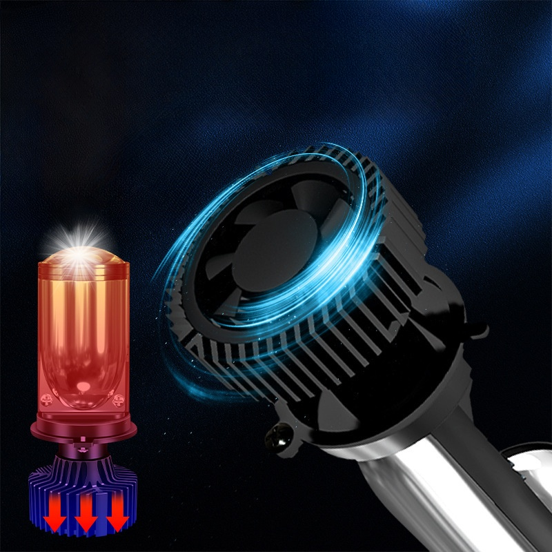 폭밝기 일체형 듀얼라이트 오토바이 헤드라이트