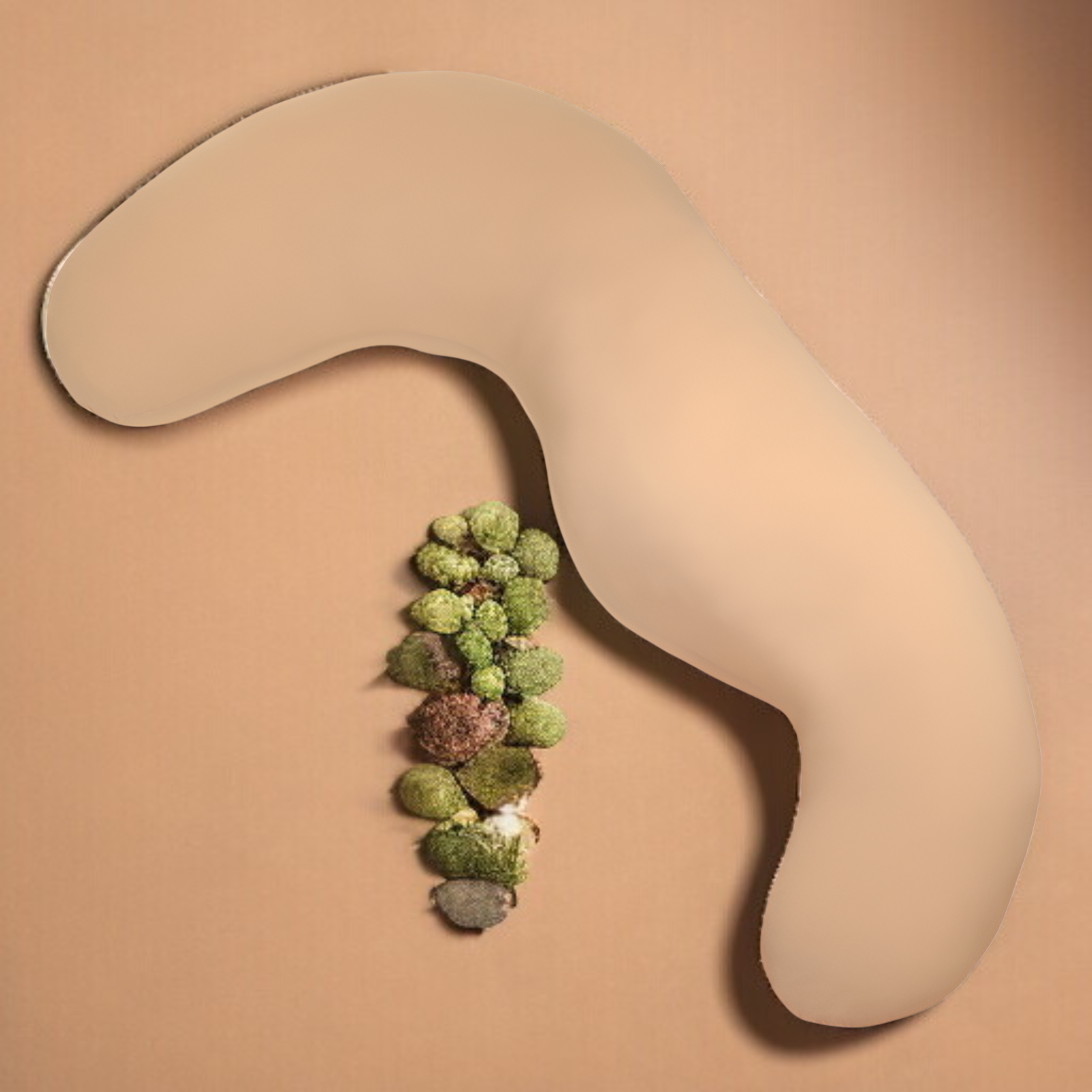 Ice Silk Pregnancy Side Sleeper Pillow, Leg Support Bed Cushion