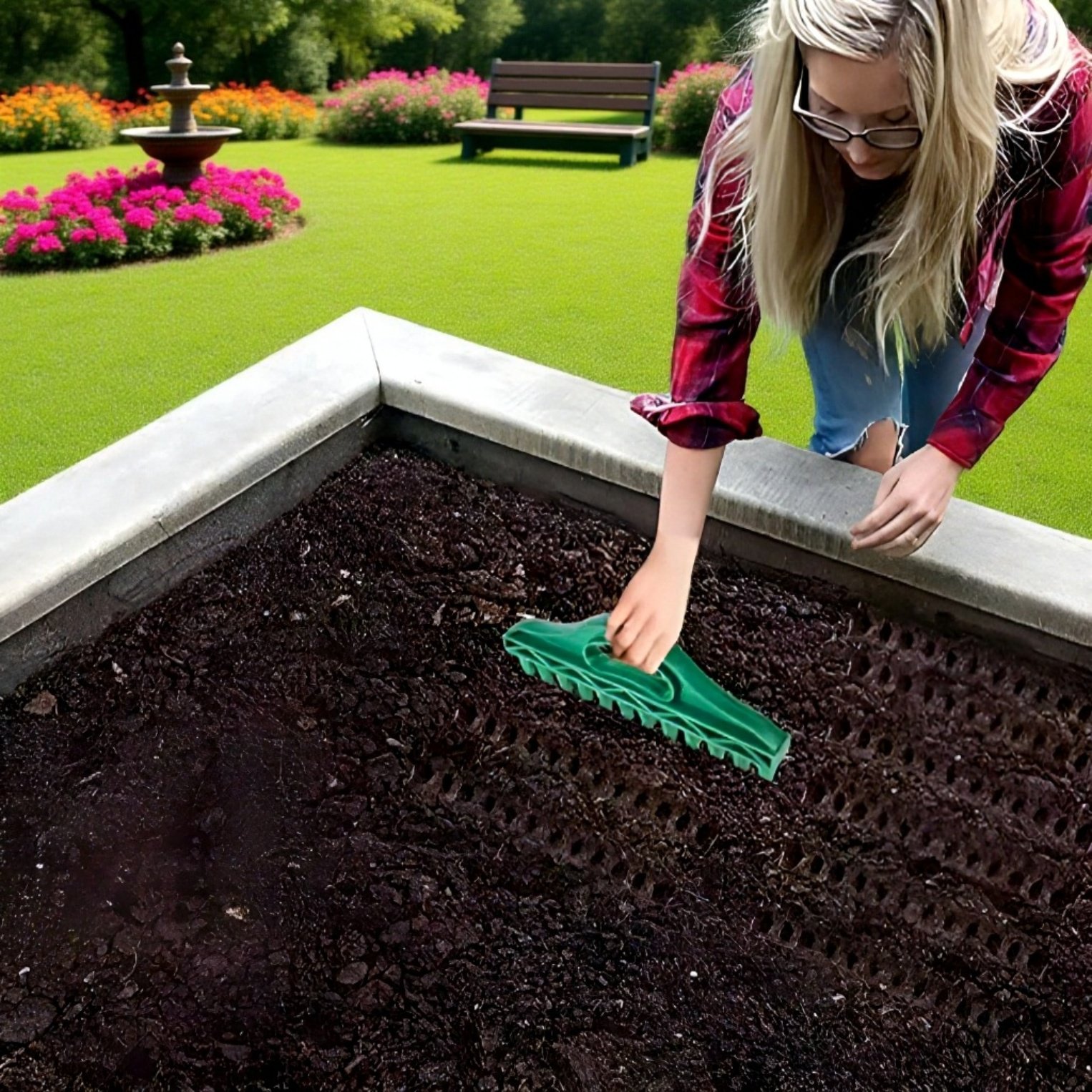  種まき穴あけ器