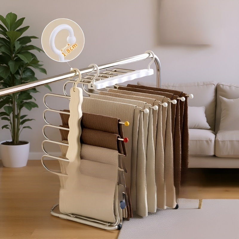 가정용 다용도 접이식 바지걸이 