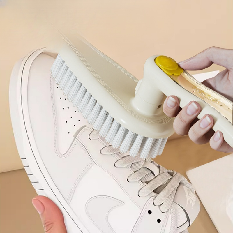 가정용 회전식 액화 소프트 퍼 브러쉬 투인원 청소 브러쉬 암호화 오염 제거 브러쉬 가정용 청소 도구