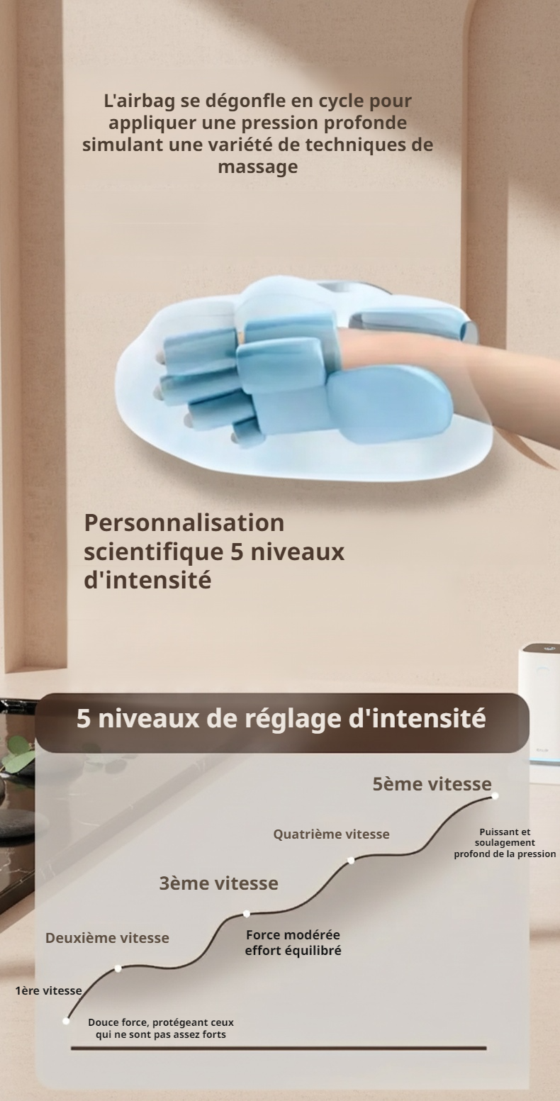 Relaxation et bien-être des mains à domicile