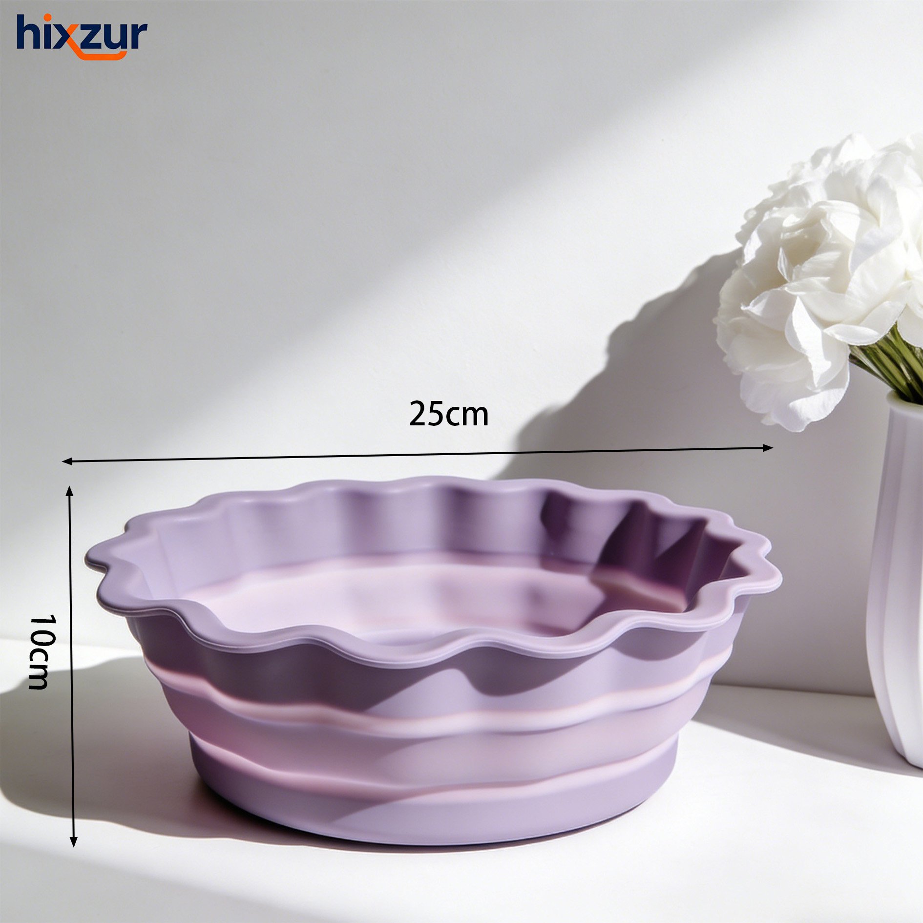 ชุดตะกร้าซิลิโคน 3 ชิ้นพับเก็บได้