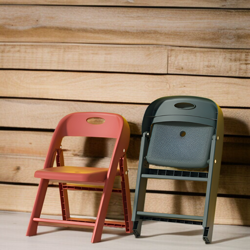 キッズチェア 折りたたみ椅子 子供用 ローチェア 子供椅子 ベビーチェア 背もたれ付き 滑り止め付き 軽量 プラスチック製 座面ゆったり 携帯便利 省スペース 幼稚園 保育園 家庭用 子ども用イス 豆