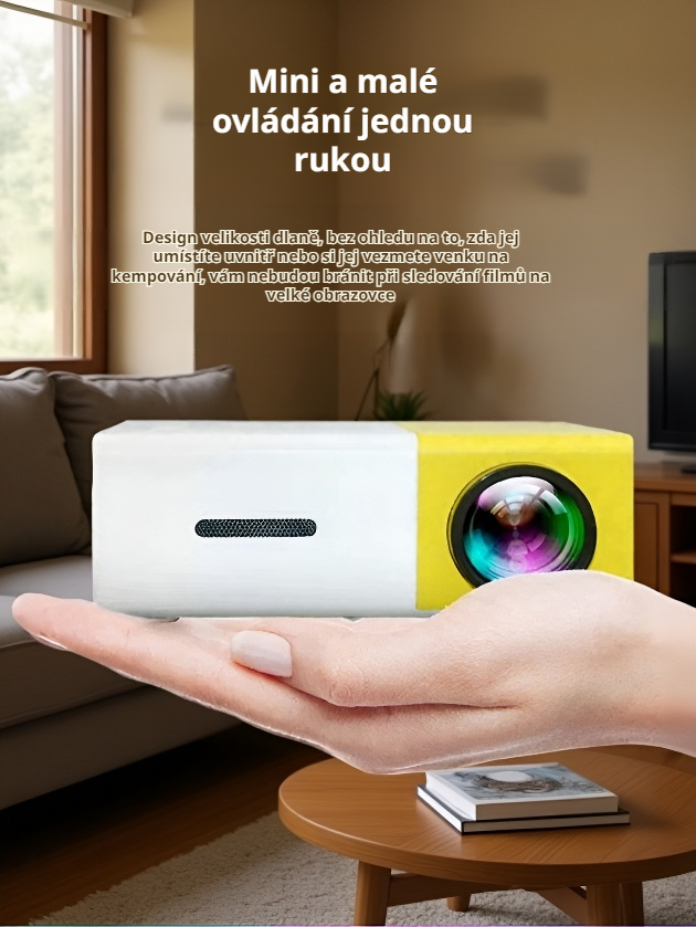  Mini Přenosný Projektor