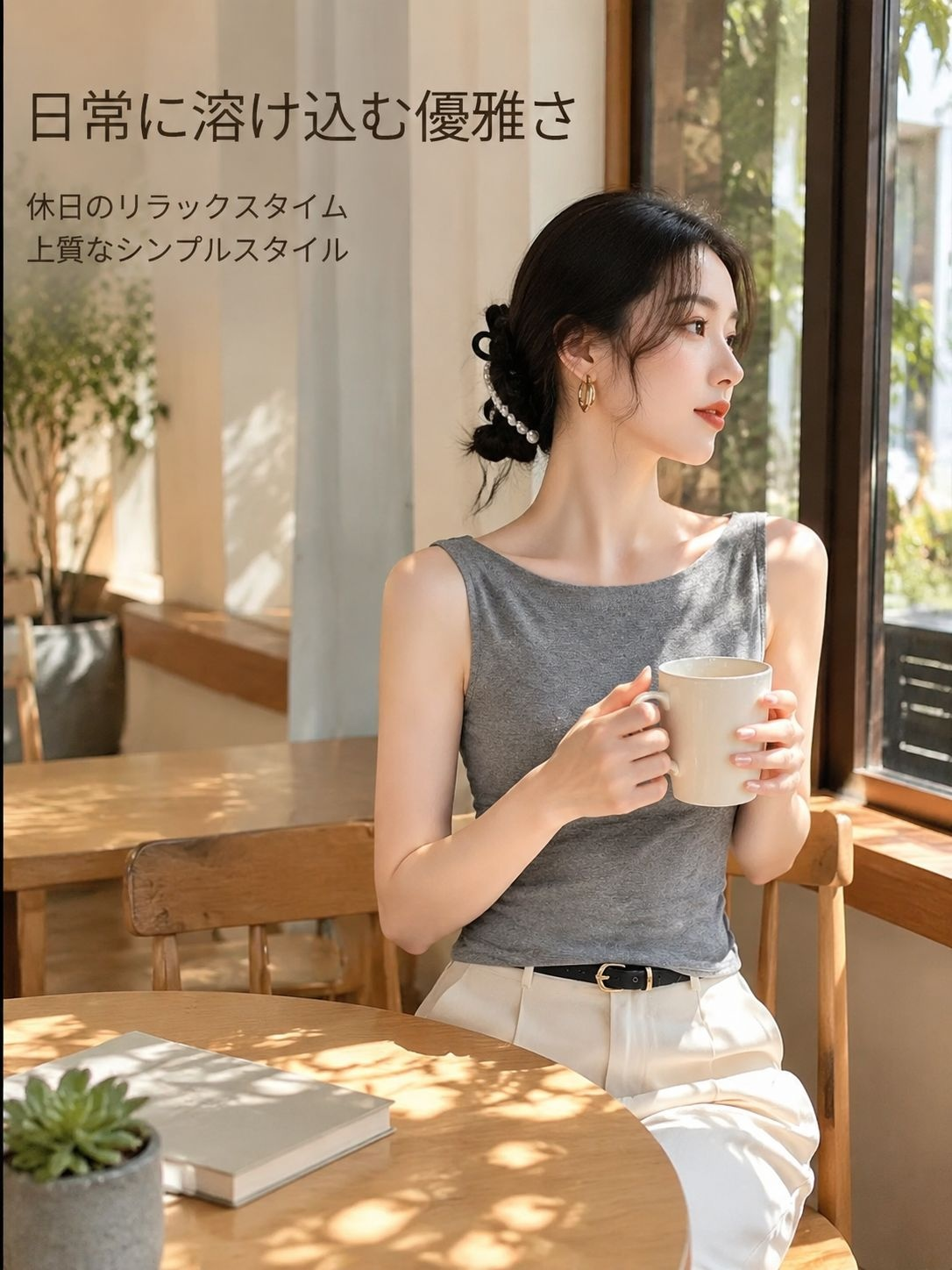 女性モデル着用イメージ