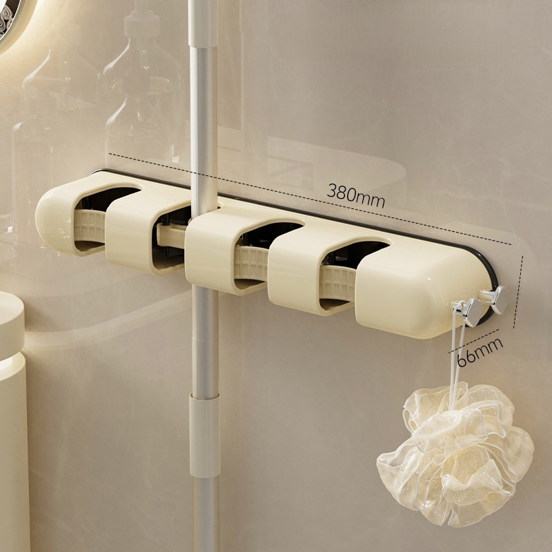 ドーパミン吸盤フックモップ収納