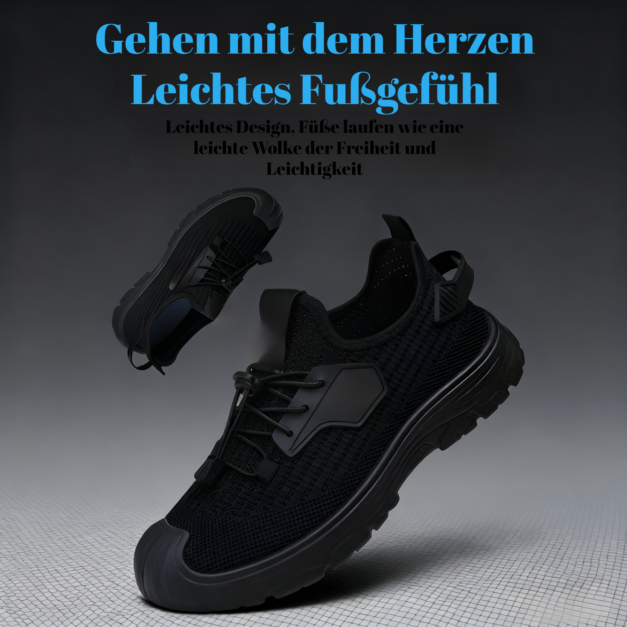 Weiche, flexible Sohle für maximale Bequemlichkeit