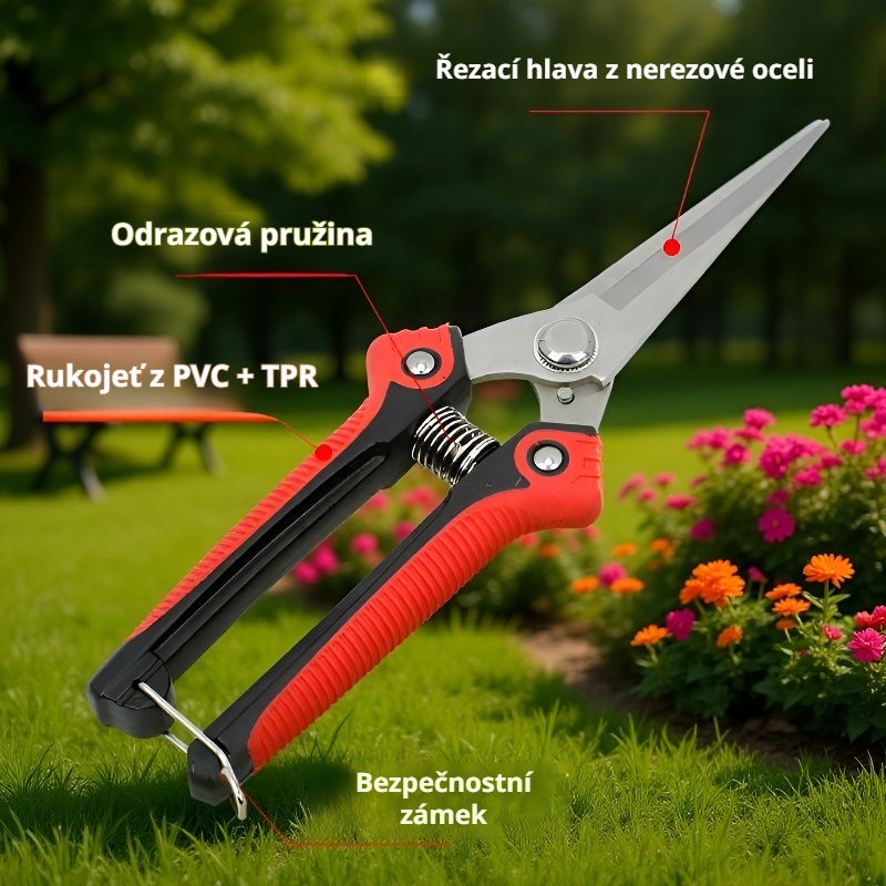 Sada na hrubé a jemné stříhání větví