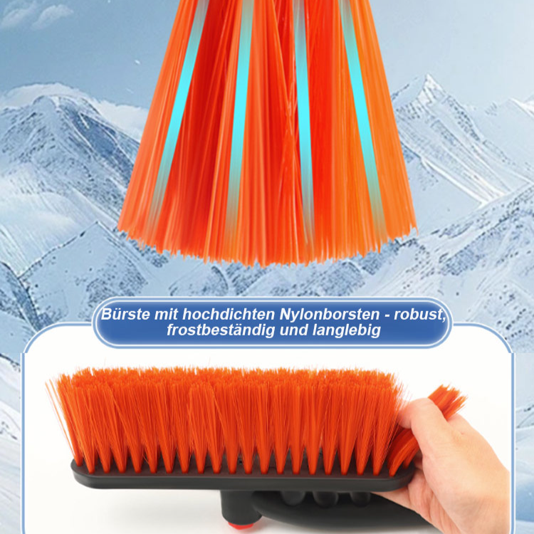 Multifunktionale, ausziehbare und drehbare Schneeschaufel