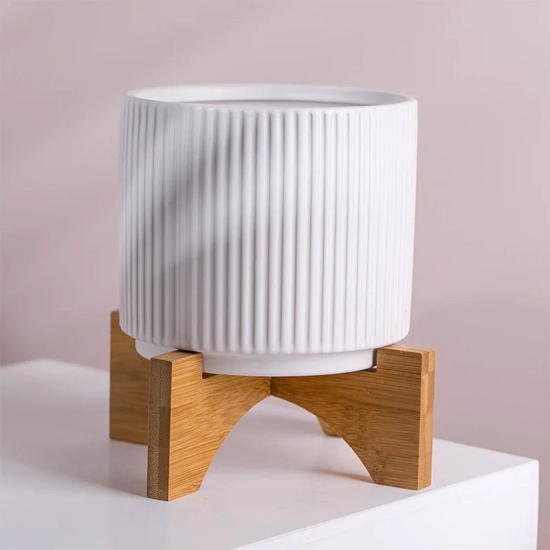 초본화원 작은 도자기 화분