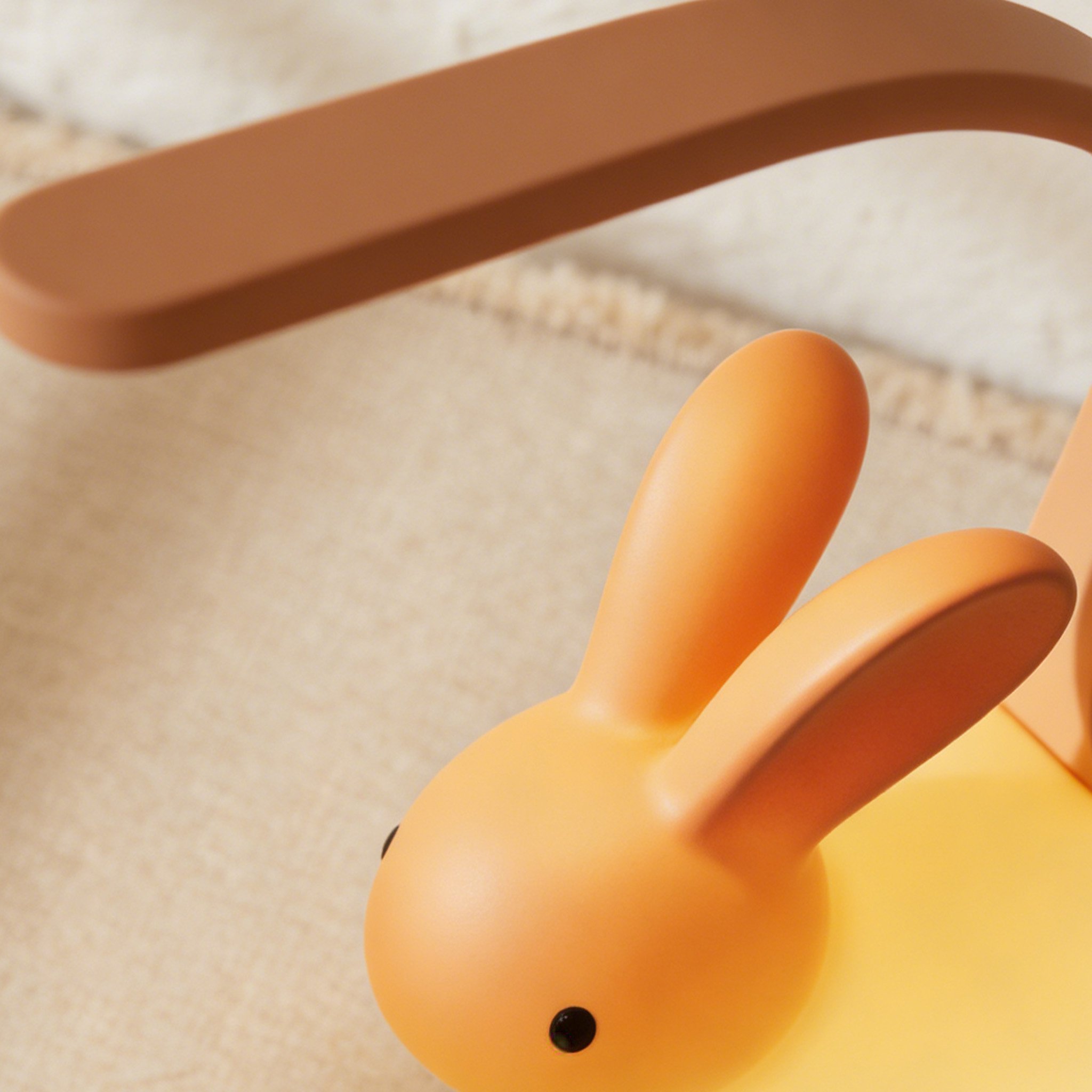 โคมไฟตั้งโต๊ะเรียนหนังสือรูปกระต่ายซิลิโคนถนอมสายตา