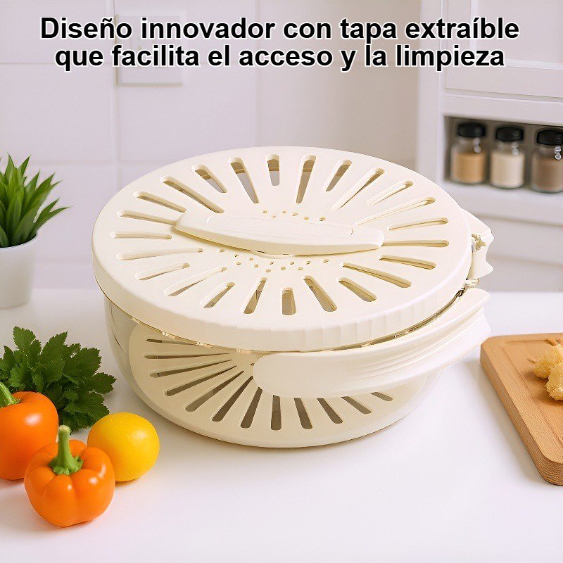 Cesta de drenaje cubierta