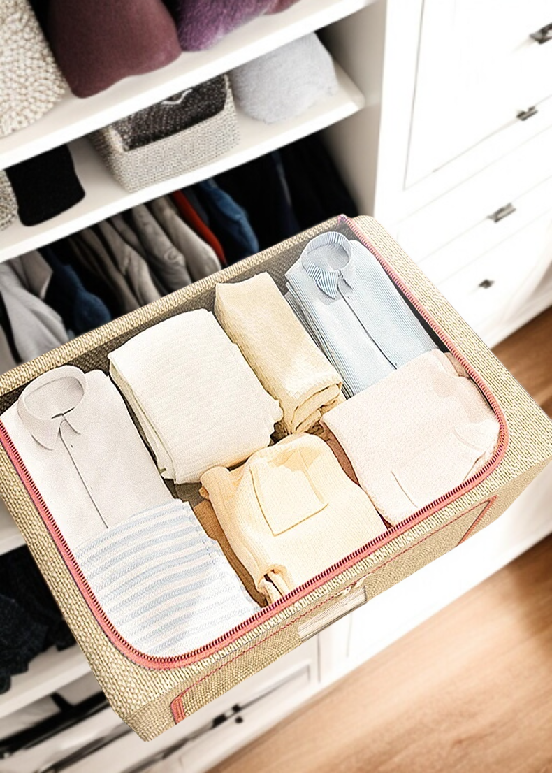 단일창으로 쉽게 확인 가능한 수납함